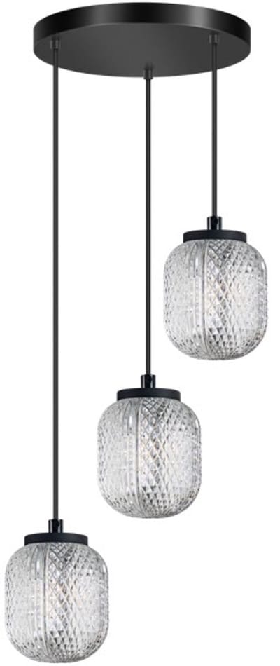 ETH Kristel Hanglamp round 3x G9