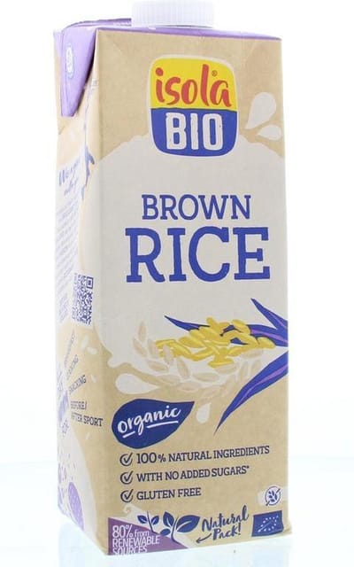 Isola Bio Just brown rice 1 liter