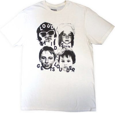 Maneskin - Loud Kids European Tour '23 Heren T-shirt - XL - Creme