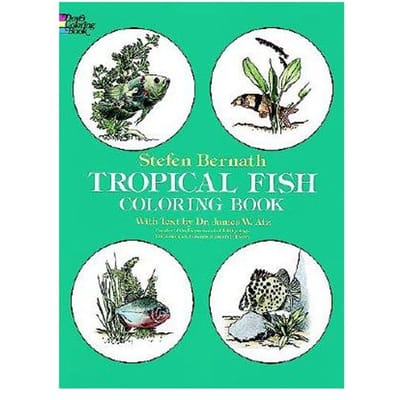 Tropical Fish Coloring Book - Bernath, Stefen