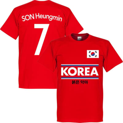 Zuid Korea Son 7 Team T-Shirt - L
