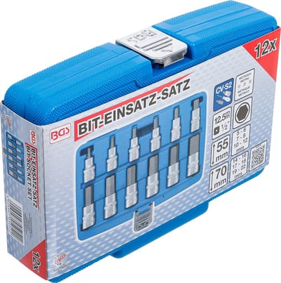 BGS Dopsleutelbitset 1/2 INBUS - 5 t/m 22 mm - 12 delig