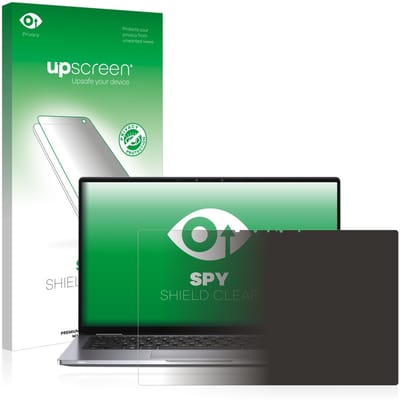 upscreen - privacy screenprotector voor Dell Latitude 7400 2-in-1 - Folie Beschermfolie Blauwlichtfilter