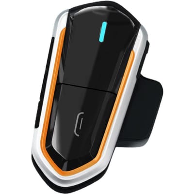 Casque BT moto, interphone casque moto, haut-parleur stéréo HIFI haute clarté, deux personnes 300 noir