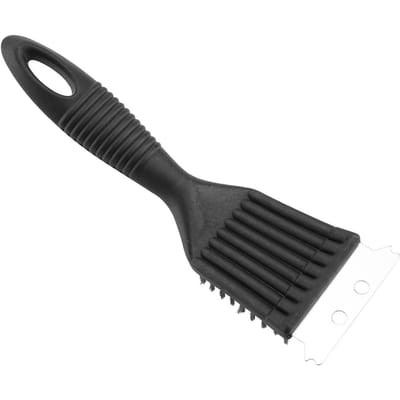 Brosse à gril extra forte pour nettoyer le barbecue en acier inoxydable, poils métalliques sûrs