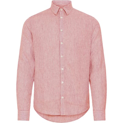 Linnen overhemd met lange mouwen Casual Friday CFEstrup Mix