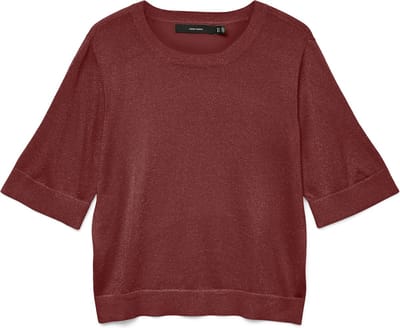 VERO MODA - VMMARSALASHINE 2/4 O-NECK PULLOVER BTQ - Dames - Gebreide truien