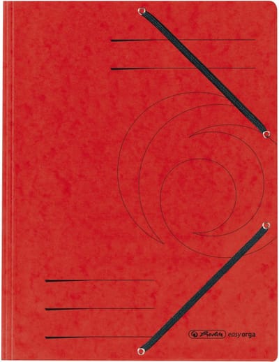 Herlitz hoekmappen easyorga - DIN A4 - rood