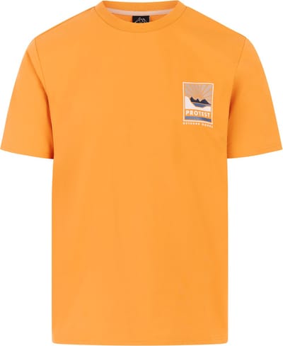 Protest PRTTarrant - T-shirt Heren - Korte mouwen - Ronde hals - Normale pasvorm - Zwart