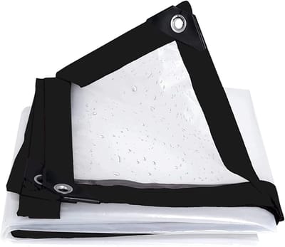 Transparant Zeildoek - PVC Cover - Buiten Bescherming - Waterdicht Scheurvast - 2x3 Meter - Transparant