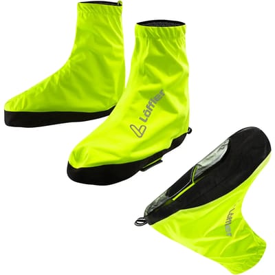 Loeffler overschoenen Cycling Overshoes GTX Active - Neon geel