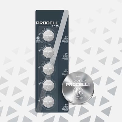 PROCELL LITHIUM DL2025 3V BLISTER 5