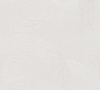 GOLF PATROON BEHANG | Grafisch - Grijs Wit - A.S. Création French Affair