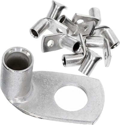 10 stuks Kalitec KA7-L12 standaard buiskabelschoenen haaks 35mm² M12 I zonder kijkgat I 90° I Made in Germany