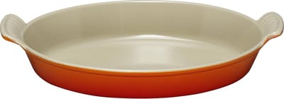 Le Creuset Ovenschaal - Ovaal - 28 cm / 1.6 liter - Oranjerood