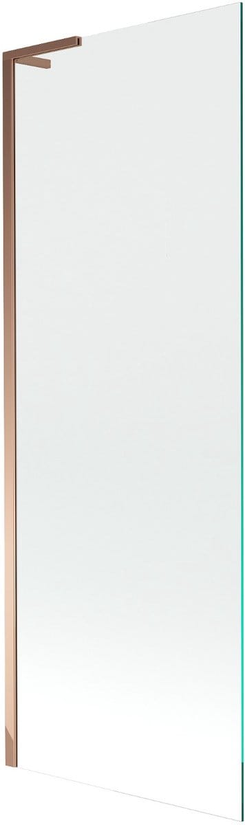Mexen Next L badwand vouwdeur 1-delig 70 x 150 , transparant, roze goud - 895-070-000-03-00-60