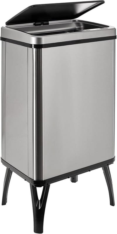 Intelligente Vuilnisemmer 40L met Automatische Sensor en Handmatige Bediening
