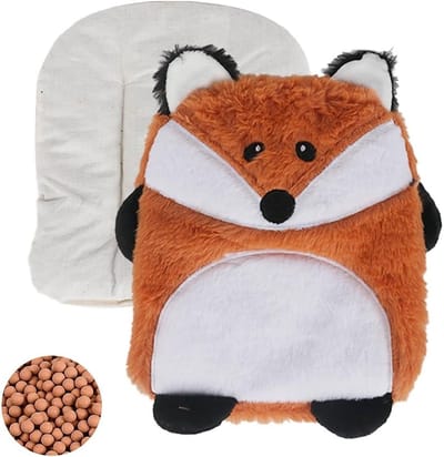 Schattig warmtekussen voor kinderen, ideaal voor spierpijn, ontspanning en verwarming in de magnetron