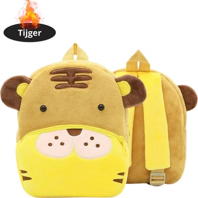 Livano Kinder Rugzak - Jongen - Meisje - Schooltas - Backpack - Tijger