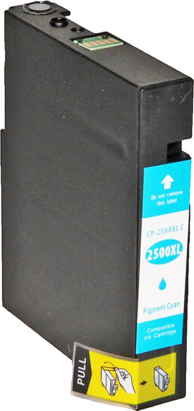 ABC huismerk inkt cartridge geschikt voor Canon PGI-2500XL cyan voor Canon Maxify iB-4050 iB-4150 MB-5050 MB-5150 MB-5155 MB-5350 MB-5450 MB-5455