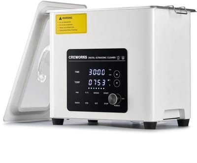 Ultrasonic Cleaner 3L met Heater en Timer - Voor Effectieve Reiniging van Sieraden, Braces en Tanden