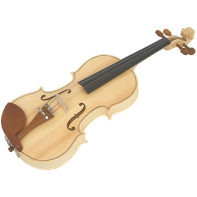 Astonvilla 4/4 violon table en épicéa érable artisanat tigre rayure pièces en ébène fabriqué à la main 4/4 violon avec beige