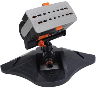 Dailygoods- Gazonsproeier Verstelbaar - Multi-doel Sprinkler - Flexibel Watergeven - Stabiliteit en Brede Spuitdekking - Milieuvriendelijk Ontwerp - 25x21x18cm - Tuinsproeier