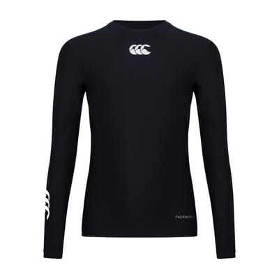 Canterbury Dames Thermoreg Langsleeve Basislaag Top (Zwart)