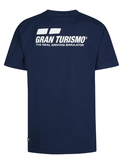 Petrol Industries - Jongens Logo T-shirt Gran Turismo Overdrive - Blauw
