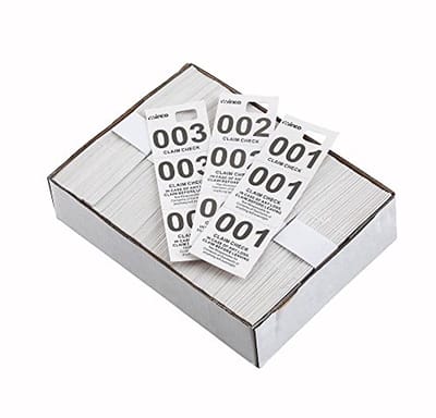 Geruite Jas in Witte Kleur, 500 Per Doos - Perfect voor de Professionele Keuken