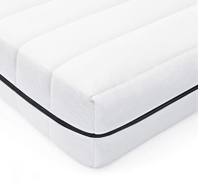Matras - 120x190 - 7 zones - koudschuim - premium plus tijk - 15 cm hoog - Gemiddeld