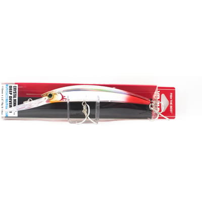 Yo Zuri Crystal Minnow DD 110 mm drijvend kunstaas R1135-HBGS (2370) gray