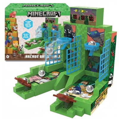 A Ambassador® Minecraft Basketbal - Mini Basketbal spel- Arcade - Elektronisch - 2 spelers - Gezelschap - Machine - Het grote sinterklaasboek 2025