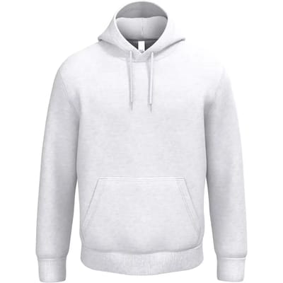 iDeal Basic Brand Uniseks sweater met capuchon IB402 - Ideal Ash Heather - XS