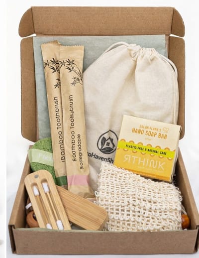 Eco Haven Reis Zero Waste Verzorgingsset
