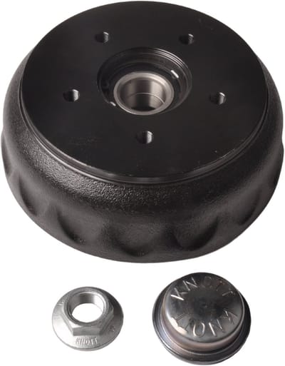 Knott remtrommel - 200x50 mm - 5x112 - inclusief flensmoer en naafdop