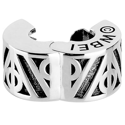 Zilveren 925 Deathly Hallows stopper bedel