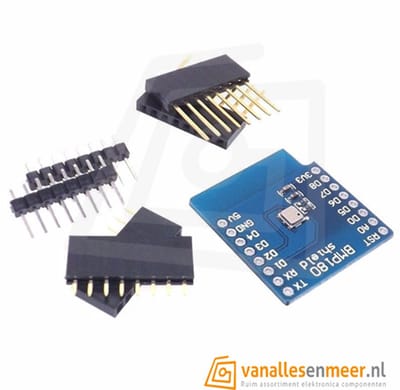 WeMos D1 mini BMP180 pressure Shield