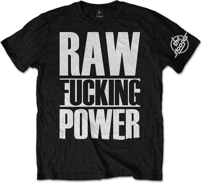 The Stooges - Raw Heren T-shirt - S - Zwart