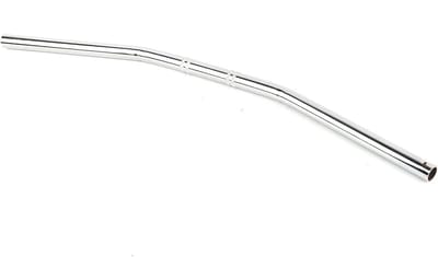 Dailygoody - Motorcycle Handlebar - Motorfiets Stuur - Zwart en Zilver - 22MM - Curved Handlebar - Geschikt voor Motoren - 71 cm