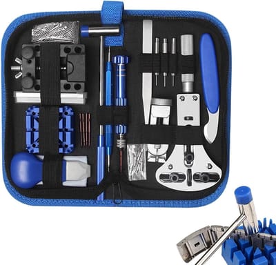 Horloge Reparatieset - Horlogemaker Gereedschap - Horloges Repareren - Uitgebreide Onderdelen Set - 185 Stuks - Niet Gespecificeerd
