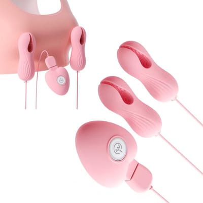 Oneay Vibrerende tepelklemmen, tepelspeeltjes, seksspeeltjes voor vrouwen, siliconen tepelvibrators, op afstand bedienbare hulpmiddelen voor vrouwelijk genot, seksspeeltjes voor stellen.