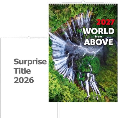 C139-27 World From Above Kalender A3+ 2027