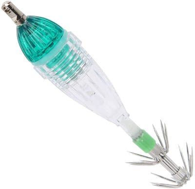Dailygoods- Loklicht Groen - Inktvis Aas - LED Onderwaterlamp - Dubbellaagse Haak - Vissen Licht - Waterdicht Materiaal - Visserslamp
