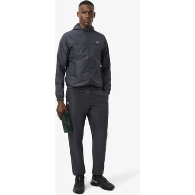 Lacoste Tracksuit Trousers Graphite Maat: L | Joggingbroeken Outlet | Heren | Zwart