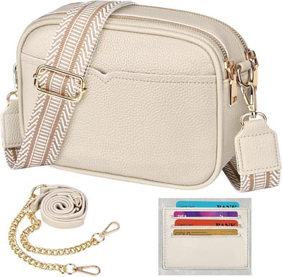 Crossbody Tas Dames Leer - Kleine Schoudertas voor Elke Gelegenheid