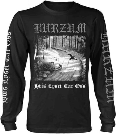 Burzum Longsleeve shirt -L- HVIS LYSET TAR OSS Zwart