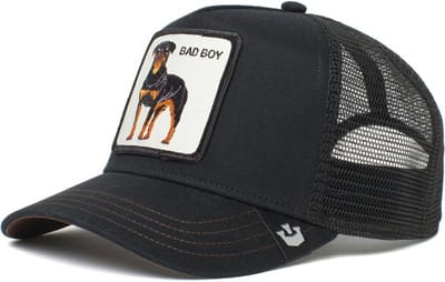 Goorin Bros. KIDS Nauhgty Pup Trucker Cap - Black