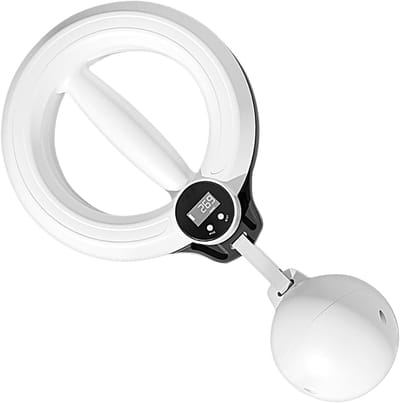 Onderarmtrainer - Arm Trainer - Kracht Opbouwen - 360 Graden Rotatie - 30 x 16 cm - Wit