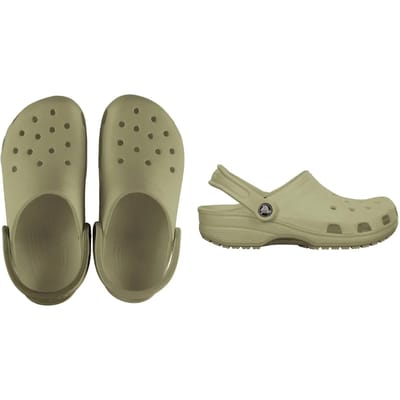 Crocs Classic Slippers en Sandalen Heren - Groen - Maat 43-44 - Rubber